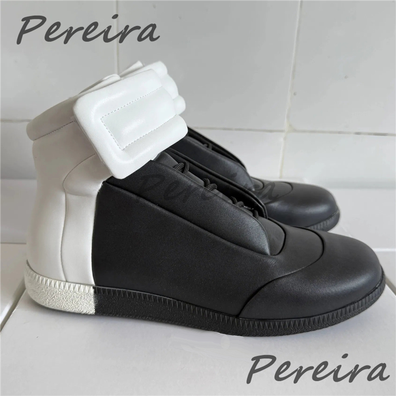 Men'S Shoes Low Top - Gemengde kleuren suède hoge schoenen Heren