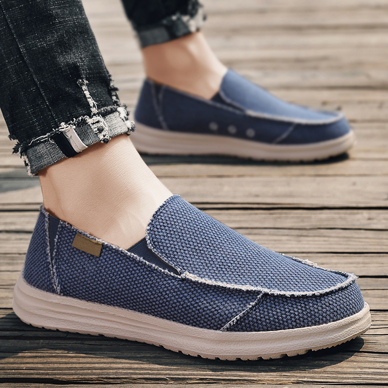 Men Shoes Loafers - Outdoor Antislip Sneakers Comfortabele Zomer Denim