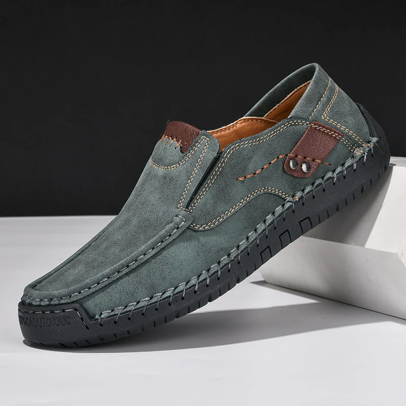 Men'S Shoes Clearance Sale - Lente Handgemaakte Mannen Schoenen Casual Comfortabele