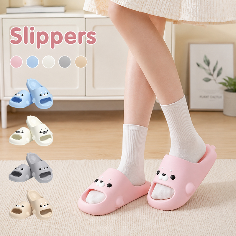 Men'S Shoes Non Slip - Seal Slippers Dames Zomer Zachte Zool