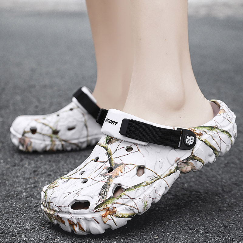Men'S Shoes Crocs - Zomerse houten klompen voor heren en