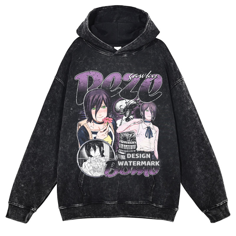 Men'S Shoes Xl - Anime Chainsaw Man Hoodies Denji Makima