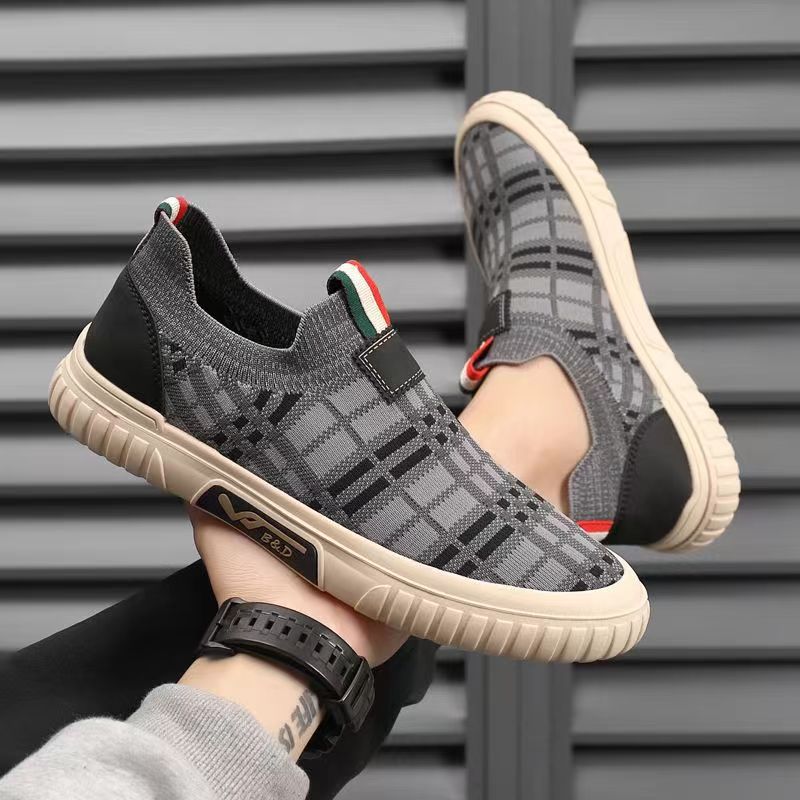 Men'S Shoes Low Top - Heren instapschoenen, ademend, comfortabel, trendy, sportief,