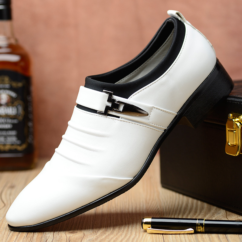 Men'S Shoes Clearance Sale - Hete Verkoop Klassieke Witte Mannen Jurk
