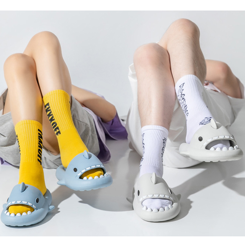 Men'S Shoes Cloud - Heren Shark Slippers Cloud Clapper Heren