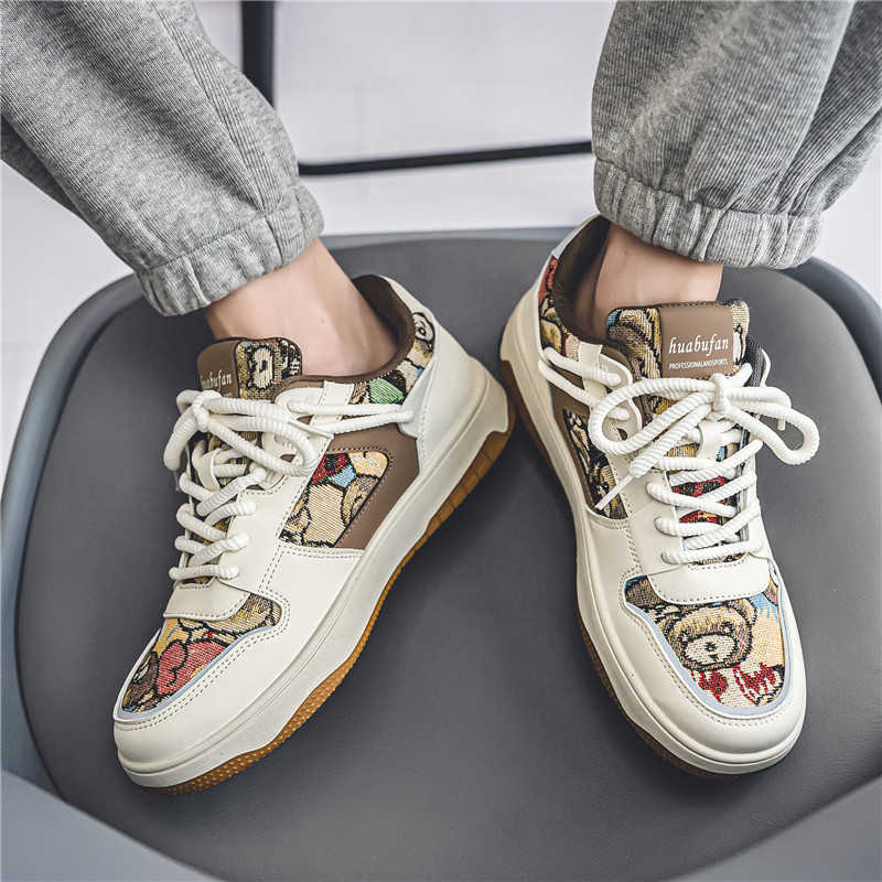 Men'S Shoes Increase Height - Platform verhoogt de hoogte Heren skaterschoenen