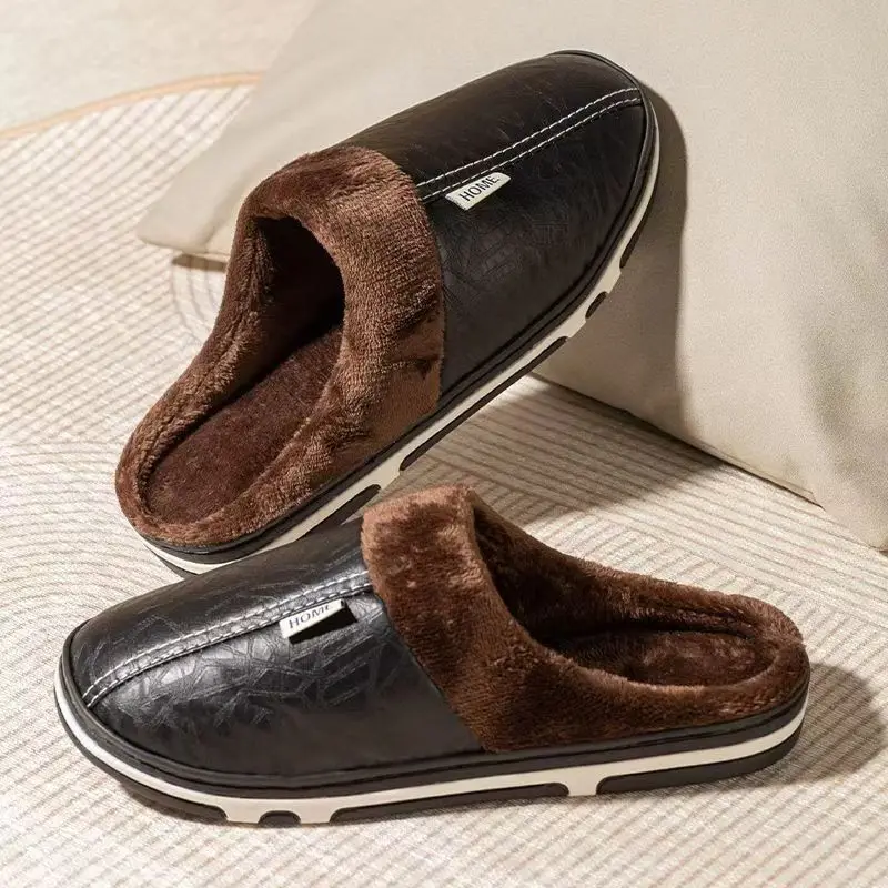 Men'S Shoes Hush Puppies - Grote maten winterpantoffels voor heren, binnen,