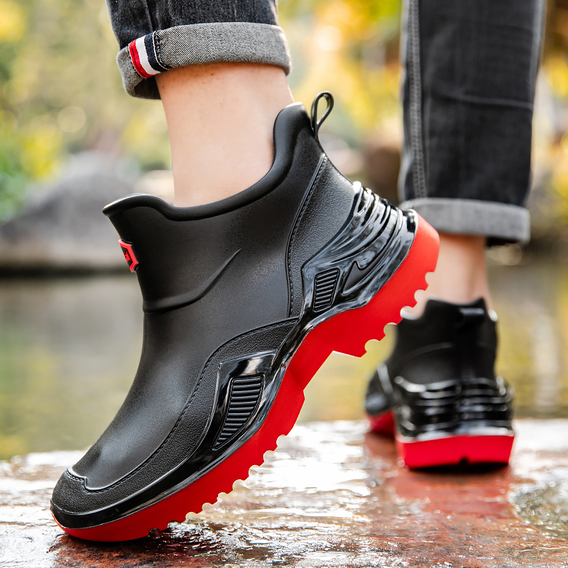 Men Shoes Size 46 - Unisex regenschoenen Outdoor antislip waterschoenen voor