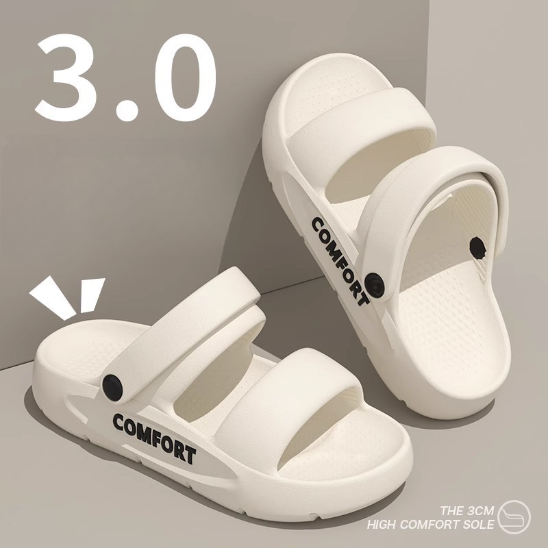 Men'S Shoes Cloud - Unisex gespslippers met dikke EVA zool,