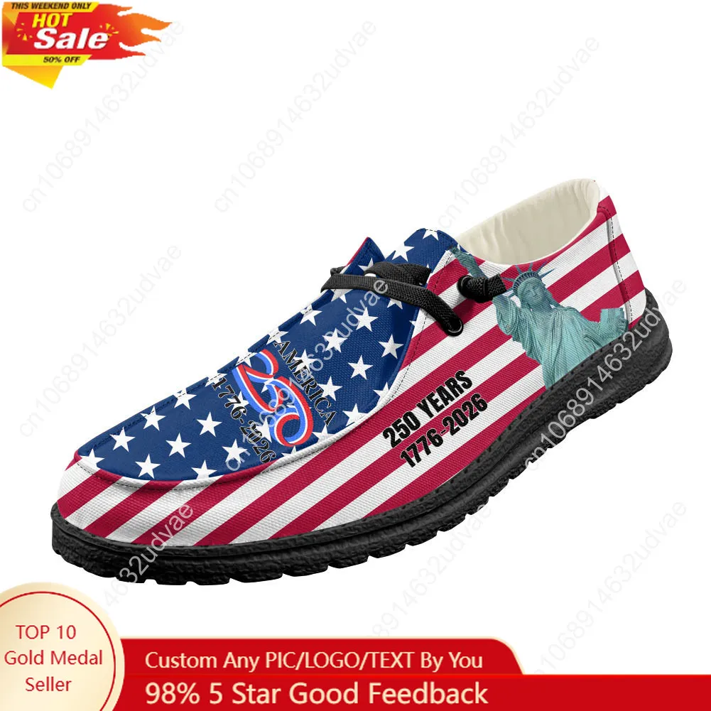 Men Shoes Loafers - Amerika 250e verjaardag 1776-2026 Loafers Heren
