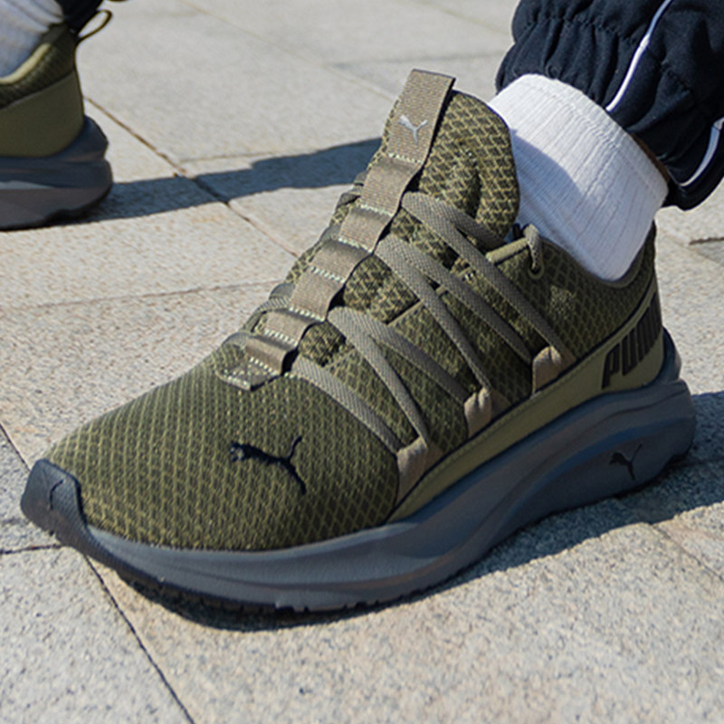 Men'S Shoes Puma Sports - PUMA herenschoenen nieuwe militairgroene mesh ademende