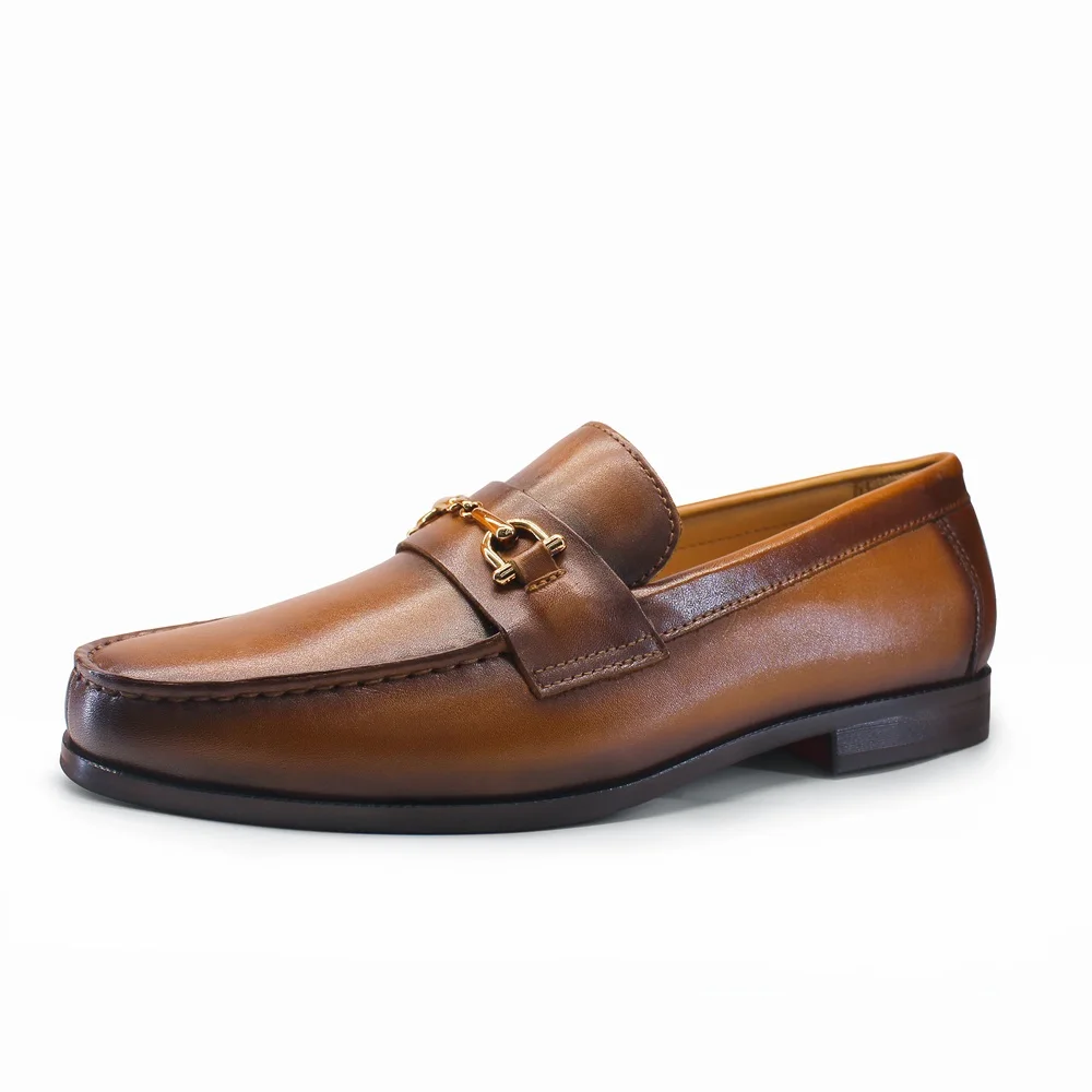 Men Shoes Loafers - Heren Loafers Kledingschoenen Ronde Neus Formeel