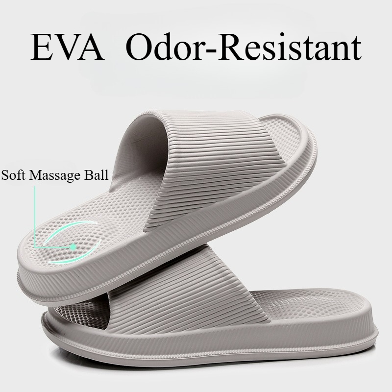 Men'S Shoes Cloud - EVA-massageslippers met wolkachtig comfort Badkamer Antislip