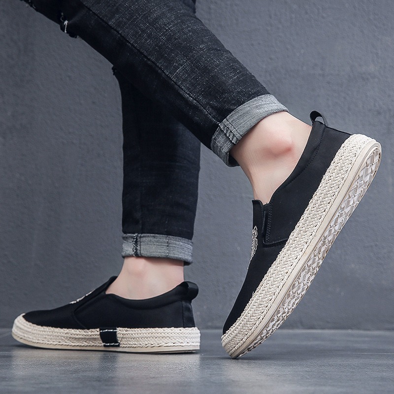 Zwart Ademende Schoenen Voor M - Men Shoes Loafers recensie en prijs