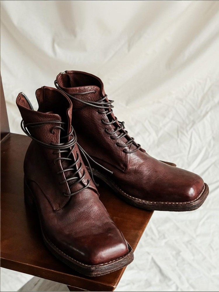 Retro mode herenlaarzen met ri - Men'S Shoes Increase Height recensie en prijs