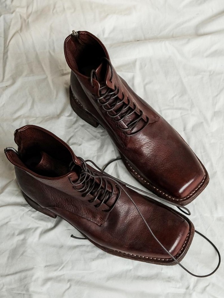 Retro mode herenlaarzen met ri - Men'S Shoes Increase Height recensie en prijs