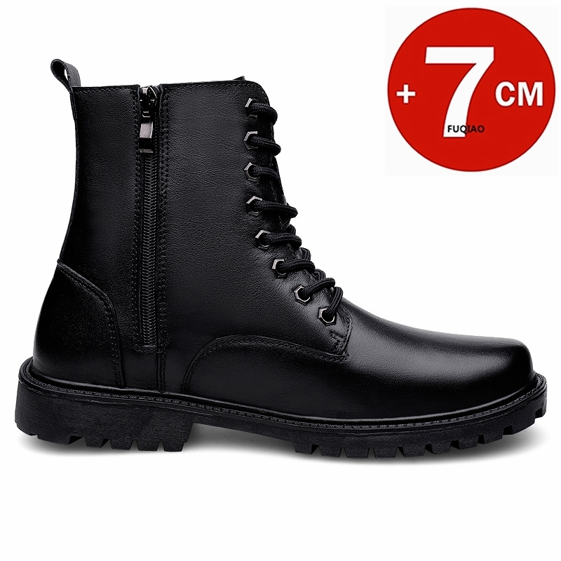 Heren lederen verhogende laarz - Men'S Shoes Hush Puppies recensie en prijs