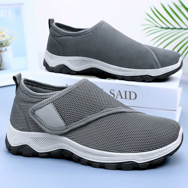 2026 Nieuwe zomer heren mesh s - Men Shoes Velcro recensie en prijs