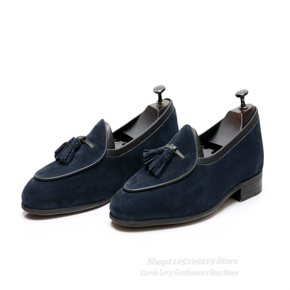 Kwastje Decor Mannen Loafers M - Men'S Shoes Navy Blue recensie en prijs