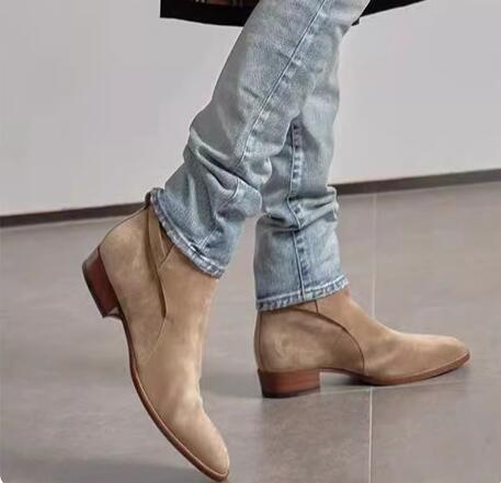 Britse stijl kaki camel froste - Men Shoes Size 46 recensie en prijs