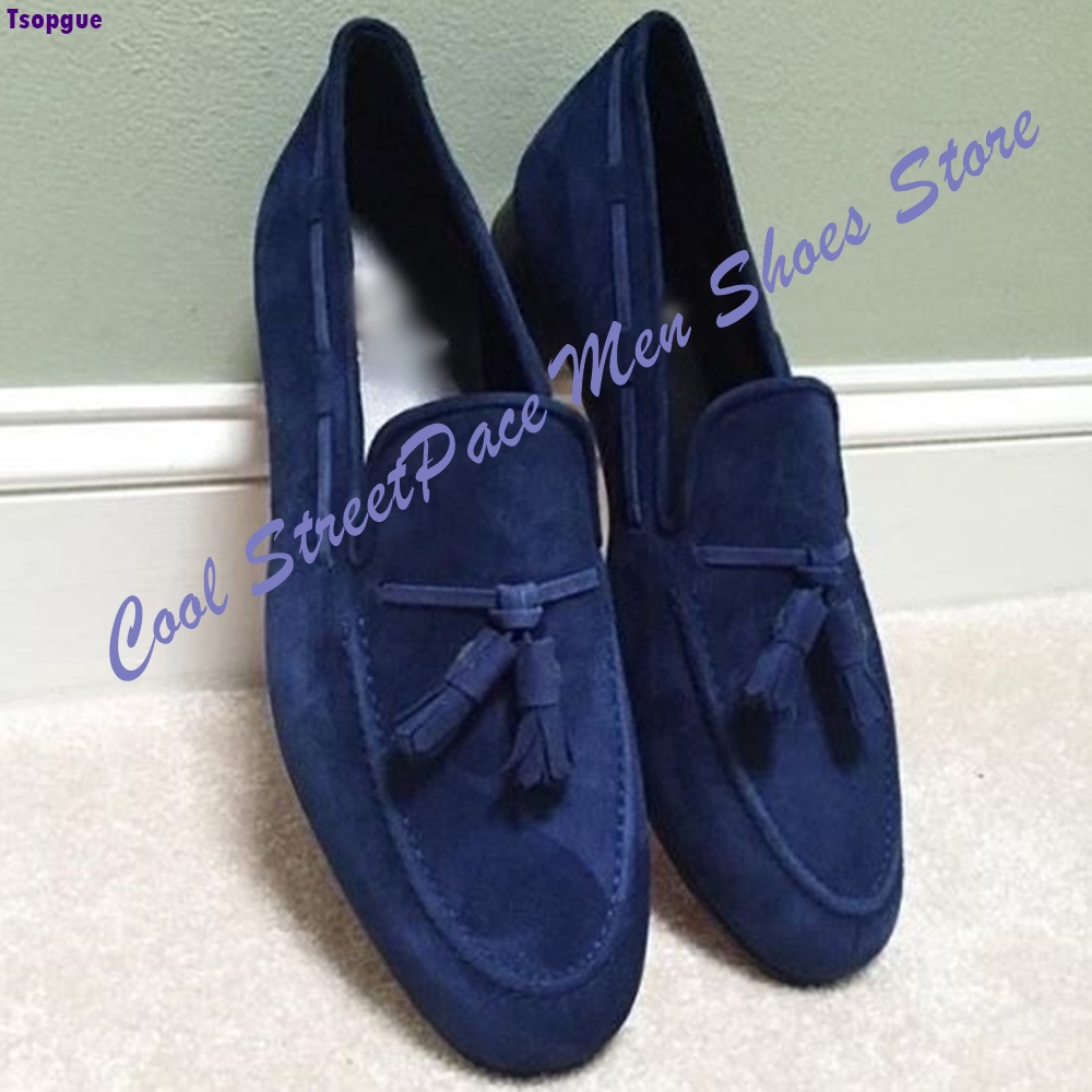 Business Casual Knot Loafers v - Men'S Shoes Navy Blue recensie en prijs