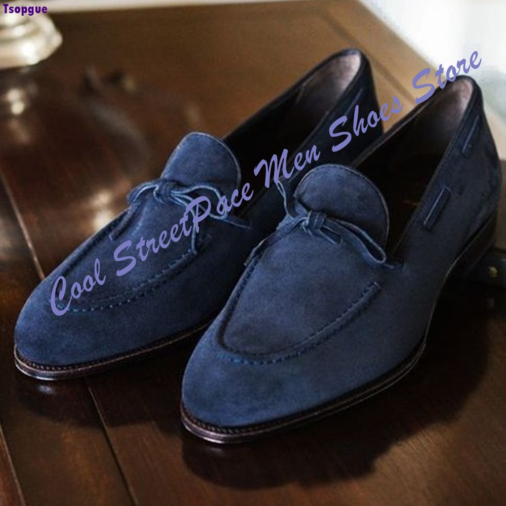 Business Casual Knot Loafers v - Men'S Shoes Navy Blue recensie en prijs