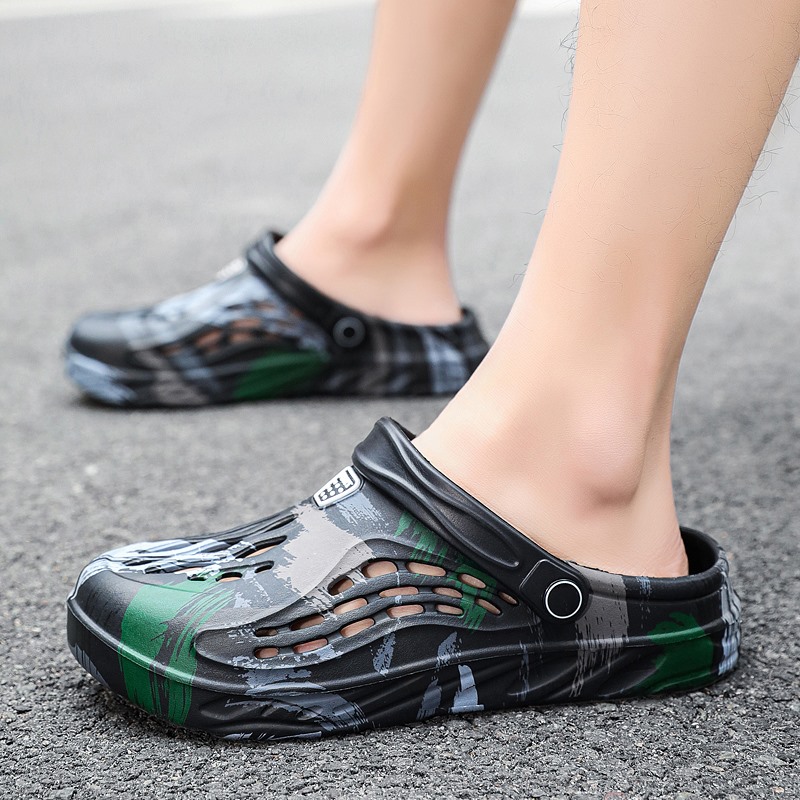 Mannen Zomer Camouflage Graffi - Men'S Shoes Crocs recensie en prijs