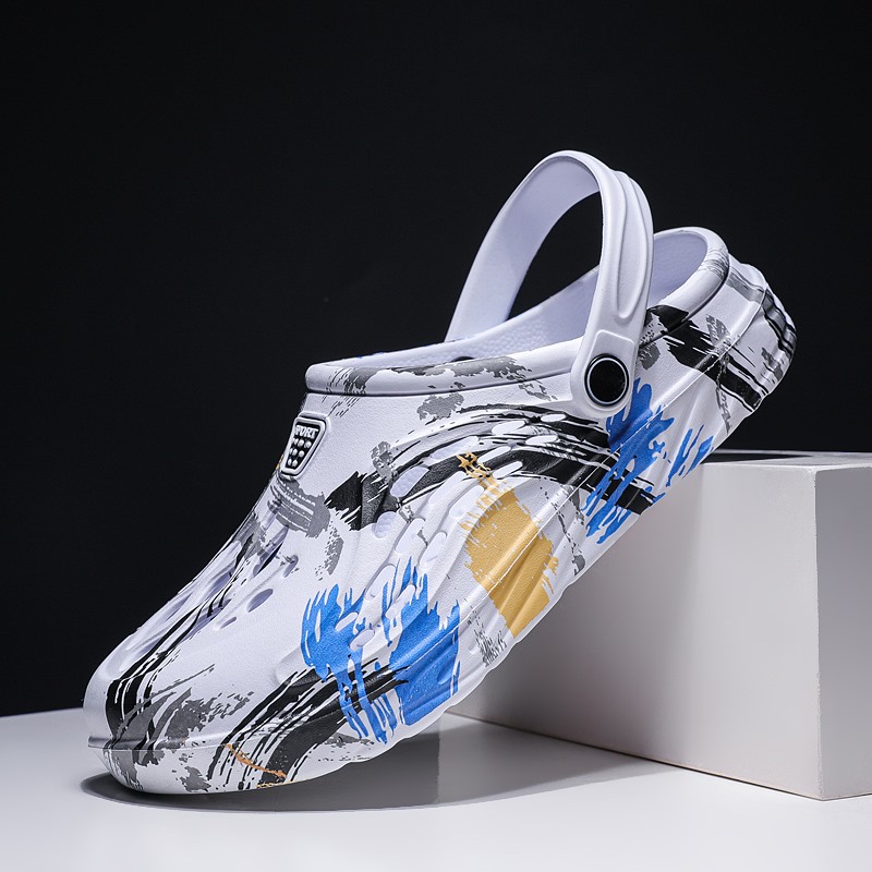 Mannen Zomer Camouflage Graffi - Men'S Shoes Crocs recensie en prijs
