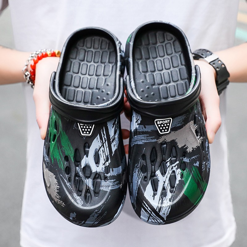 Mannen Zomer Camouflage Graffi - Men'S Shoes Crocs recensie en prijs