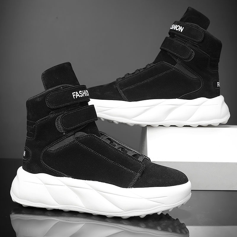 2026 Paarse Hoge Sneakers Here - Men Shoes Velcro recensie en prijs