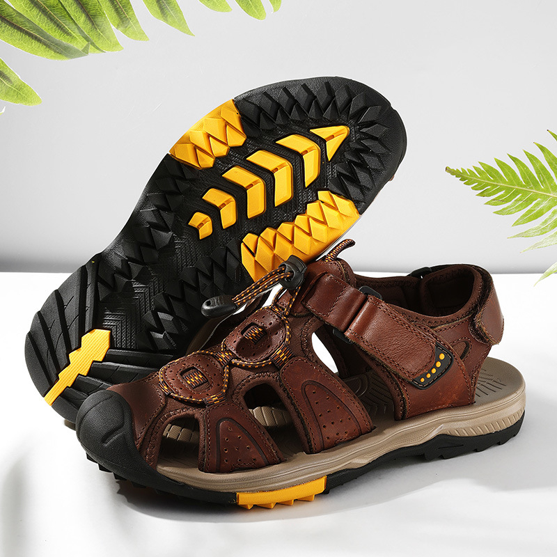 Grote maat nieuwe zomer heren  - Men Shoes Velcro recensie en prijs