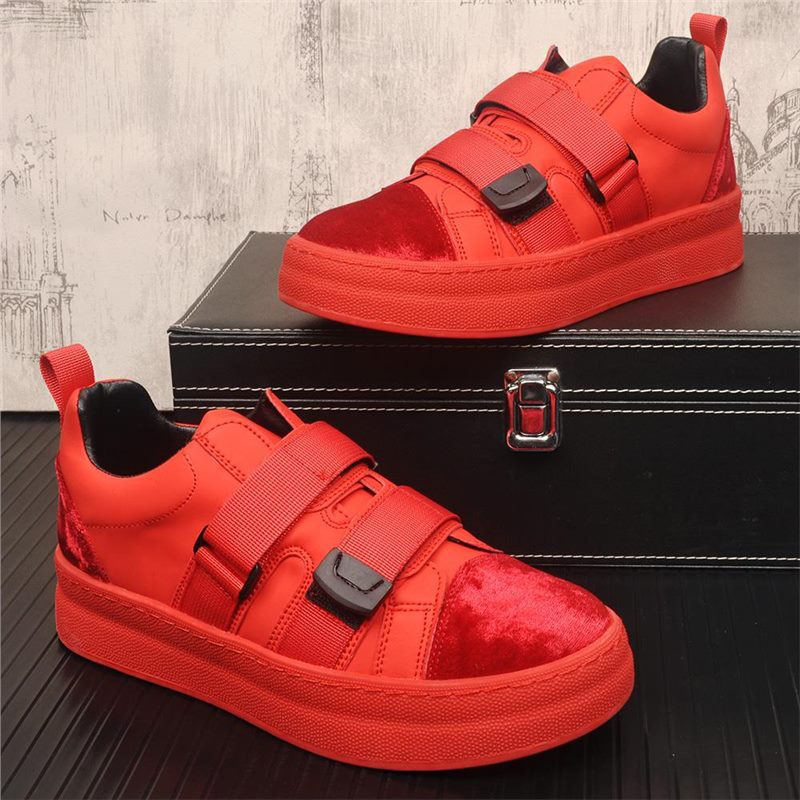 Herenschoenen met klittenband  - Men Shoes Velcro recensie en prijs