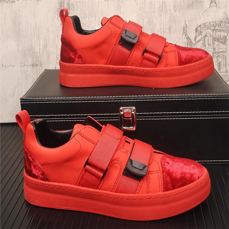 Herenschoenen met klittenband  - Men Shoes Velcro recensie en prijs
