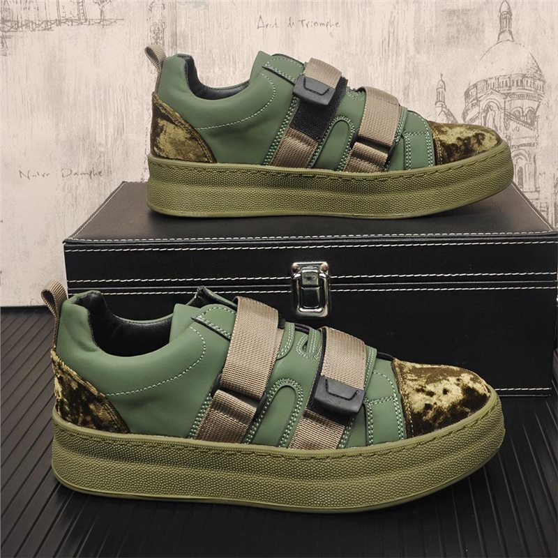 Herenschoenen met klittenband  - Men Shoes Velcro recensie en prijs