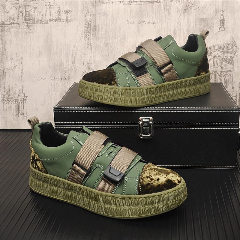 Herenschoenen met klittenband  - Men Shoes Velcro recensie en prijs