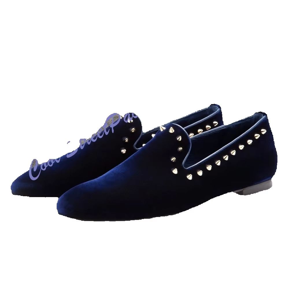 Heren marineblauwe fluwelen lo - Men'S Shoes Navy Blue recensie en prijs
