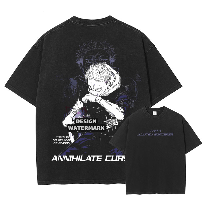 Anime JJK Gojo Saturo T-shirts - Men'S Shoes Xl recensie en prijs
