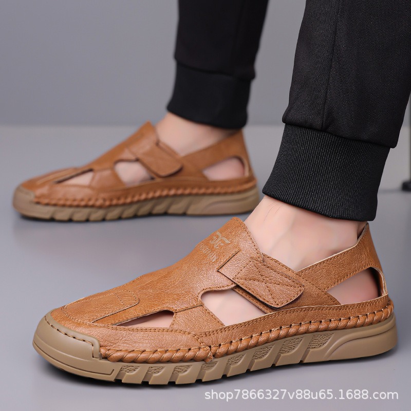 Hole-schoenen heren zomer nieu - Men Shoes Velcro recensie en prijs