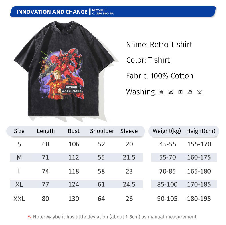 Anime Sazabi Gundam T-shirts M - Men'S Shoes Xl recensie en prijs