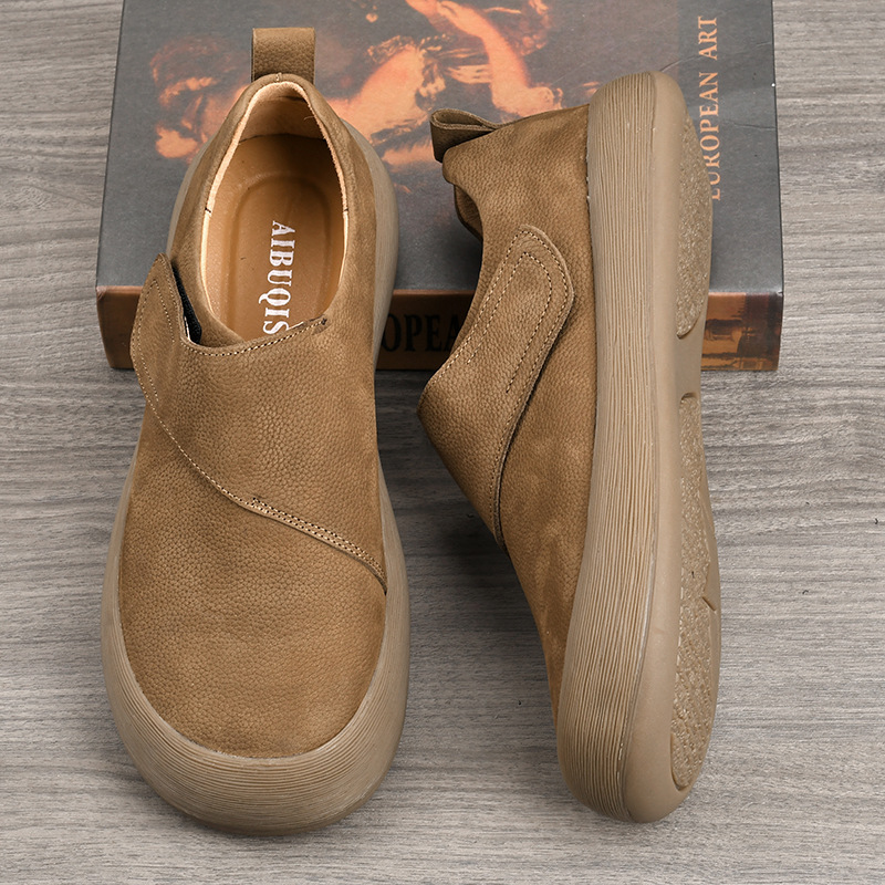 Heren 2026 Nieuwe Casual Loafe - Men Shoes Velcro recensie en prijs