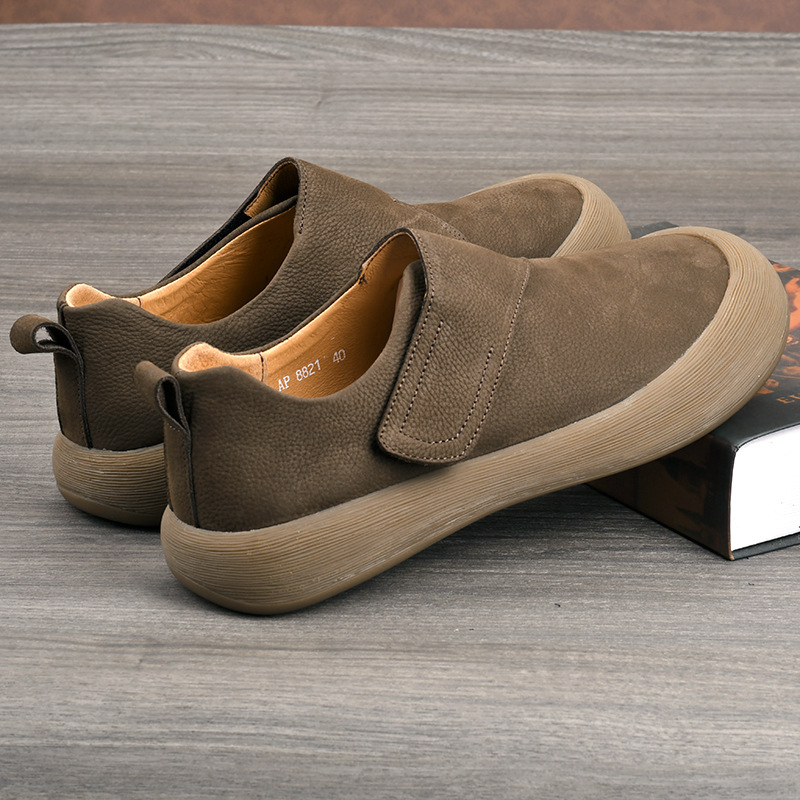 Heren 2026 Nieuwe Casual Loafe - Men Shoes Velcro recensie en prijs