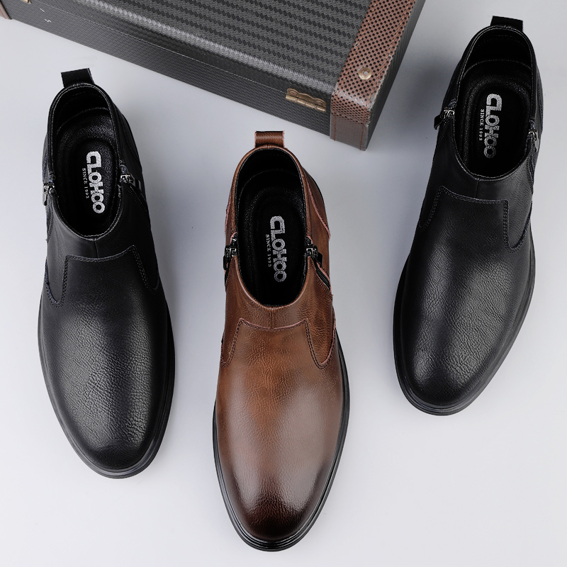CLOHOO Handgemaakte herenlaarz - Men'S Shoes Hush Puppies recensie en prijs
