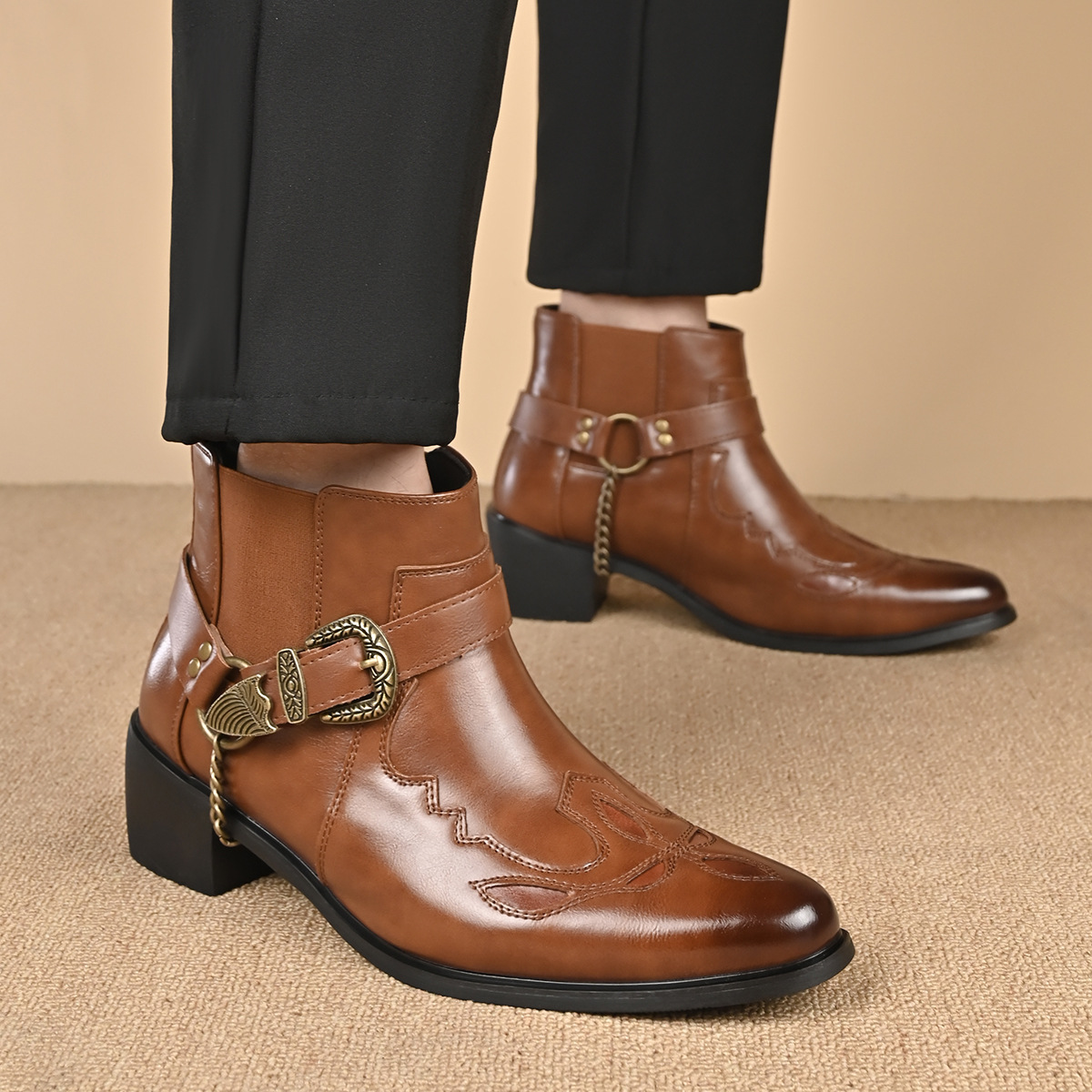 Mode 2026 Heren Vintage Cowboy - Men'S Shoes Low Top recensie en prijs