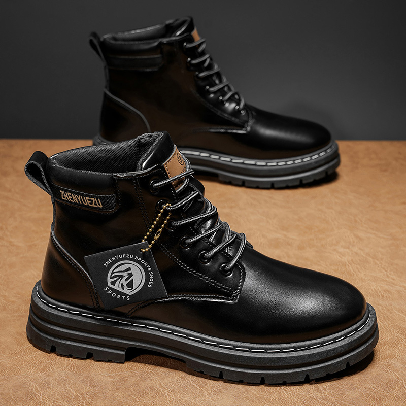 Herfst- en winter retro korte  - Men'S Shoes Increase Height recensie en prijs